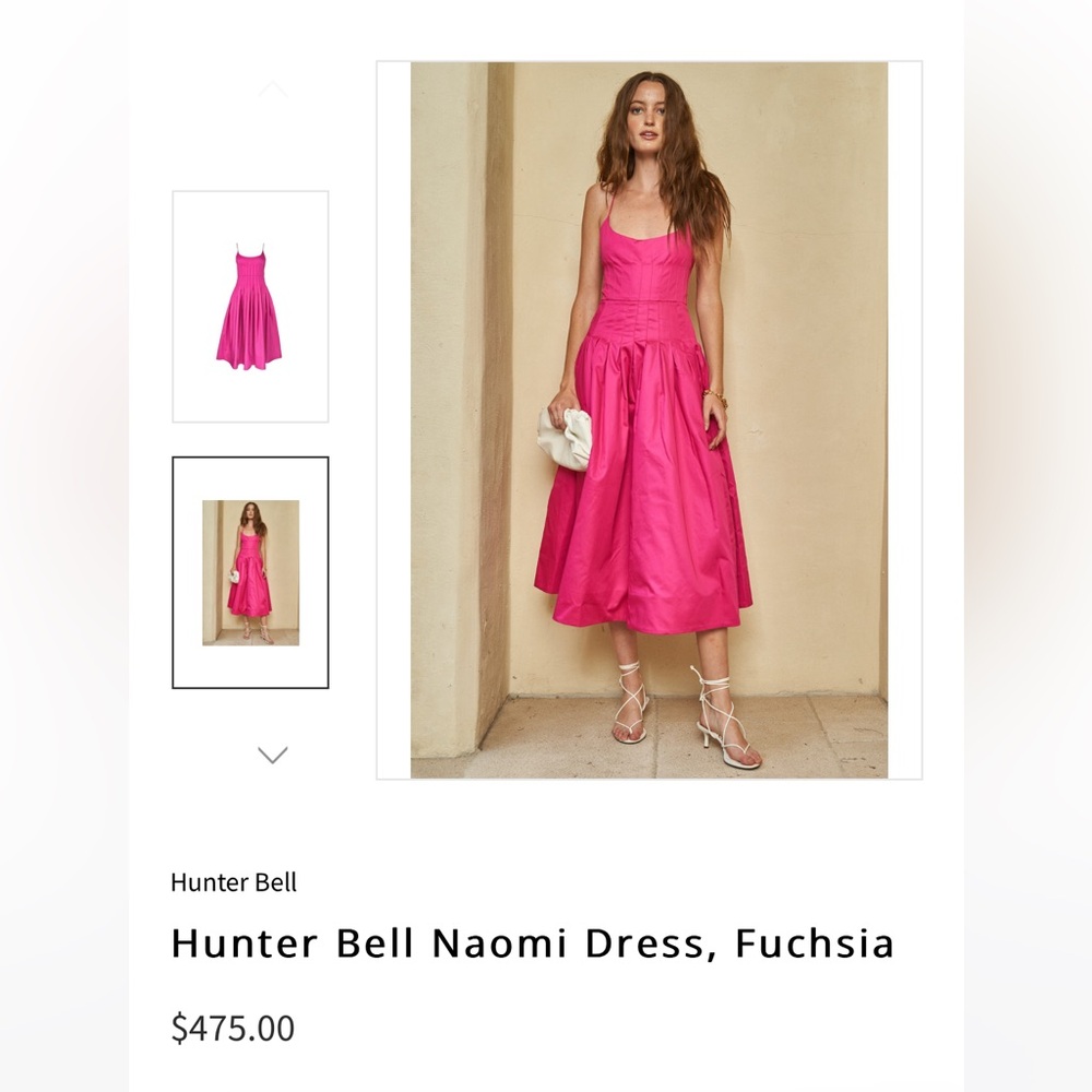 Hunter Bell Fuchsia Naomi Dress